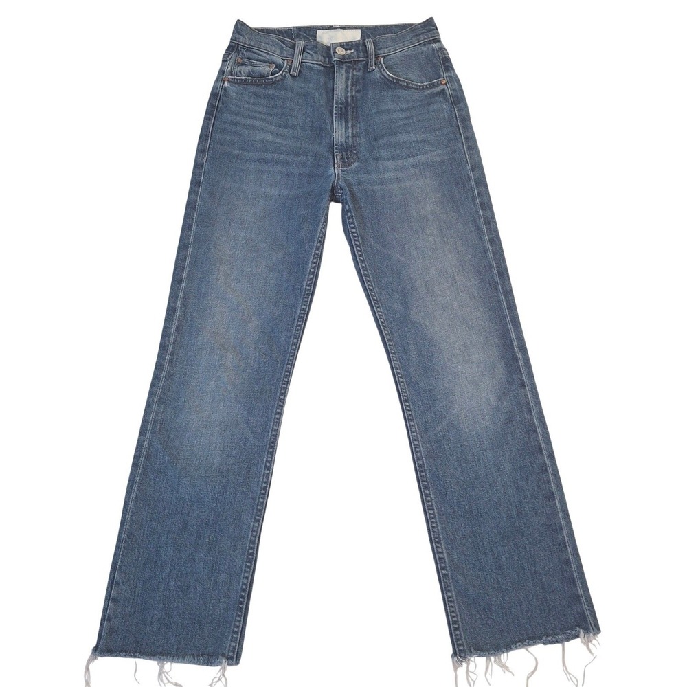 Mother Superior‎ High Waisted Rider Skimp Jeans Size 26 Cowboys Don't Cry Blue